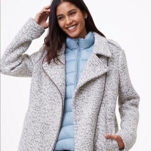 Loft Marled Moto Jacket